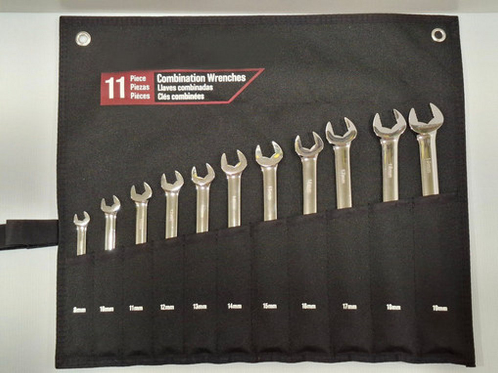 11pc metric combination wrench